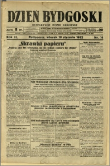 Dzień Bydgoski, 1932, R.3, nr 14