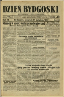 Dzień Bydgoski, 1932, R.3, nr 92