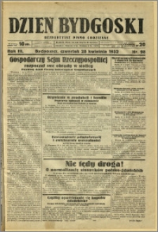 Dzień Bydgoski, 1932, R.3, nr 98