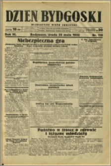 Dzień Bydgoski, 1932, R.3, nr 118