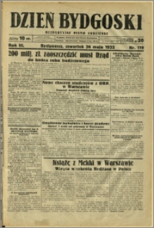 Dzień Bydgoski, 1932, R.3, nr 119