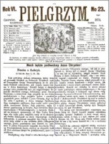 Pielgrzym, pismo religijne dla ludu 1874 nr 23