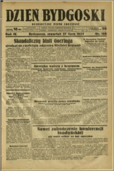 Dzień Bydgoski, 1933, R.4, nr 169