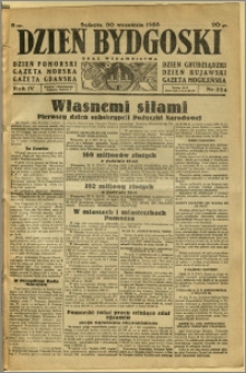 Dzień Bydgoski, 1933, R.4, nr 224