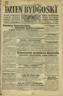 Dzień Bydgoski, 1933, R.4, nr 291