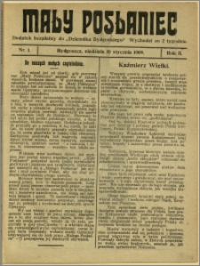 Mały Posłaniec, 1909, R.2, nr 1