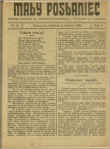 Mały Posłaniec, 1909, R.2, nr 13