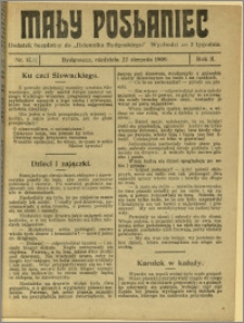 Mały Posłaniec, 1909, R.2, nr 18