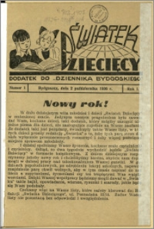 Światek Dziecięcy, 1936, R.1, nr 1