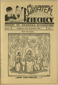 Światek Dziecięcy, 1936, R.1, nr 7