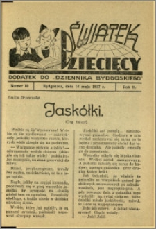 Światek Dziecięcy, 1937, R.2, nr 10