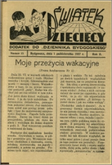 Światek Dziecięcy, 1937, R.2, nr 15