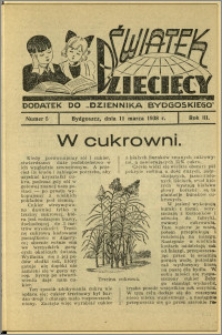 Światek Dziecięcy, 1938, R.3, nr 5