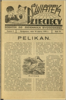 Światek Dziecięcy, 1939, R.4, nr 5