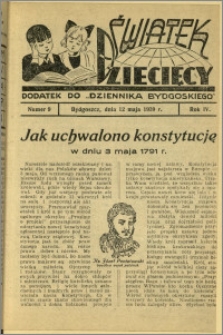 Światek Dziecięcy, 1939, R.4, nr 9