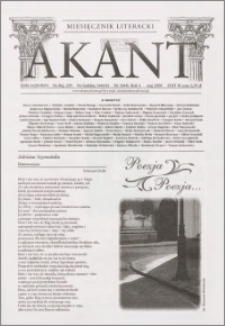 Akant : miesięcznik literacki 2001 R.4 nr 5(44)