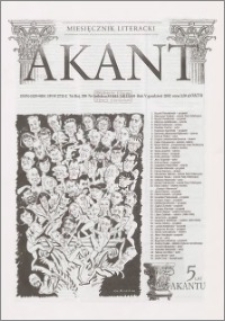 Akant : miesięcznik literacki 2002 R.5 nr 12(64)