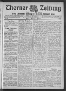 Thorner Zeitung 1912, Nr. 5 1 Blatt