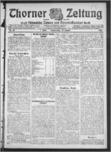 Thorner Zeitung 1912, Nr. 20 1 Blatt