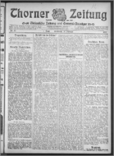 Thorner Zeitung 1912, Nr. 37 1 Blatt
