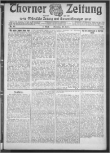 Thorner Zeitung 1912, Nr. 88 2 Blatt
