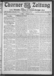 Thorner Zeitung 1912, Nr. 95 1 Blatt