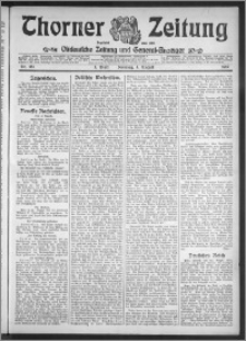 Thorner Zeitung 1912, Nr. 181 1 Blatt