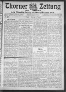 Thorner Zeitung 1912, Nr. 181 2 Blatt