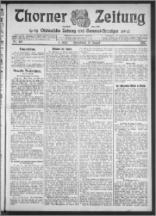 Thorner Zeitung 1912, Nr. 186 1 Blatt