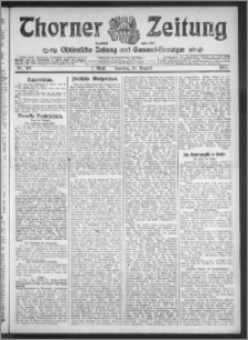 Thorner Zeitung 1912, Nr. 187 1 Blatt