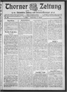 Thorner Zeitung 1912, Nr. 190 1 Blatt