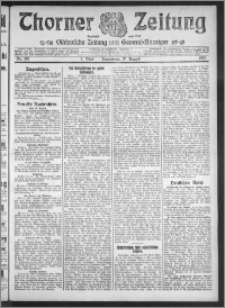 Thorner Zeitung 1912, Nr. 192 1 Blatt