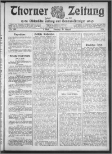 Thorner Zeitung 1912, Nr. 199 1 Blatt