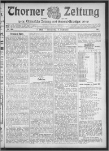 Thorner Zeitung 1912, Nr. 208 2 Blatt