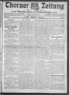 Thorner Zeitung 1912, Nr. 218 1 Blatt