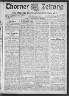 Thorner Zeitung 1912, Nr. 220 1 Blatt