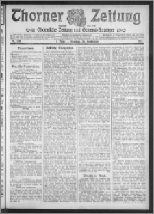 Thorner Zeitung 1912, Nr. 229 1 Blatt