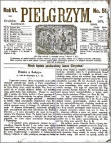Pielgrzym, pismo religijne dla ludu 1874 nr 51