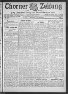 Thorner Zeitung 1912, Nr. 279 1 Blatt