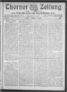 Thorner Zeitung 1913, Nr. 10 2 Blatt