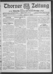 Thorner Zeitung 1913, Nr. 18 1 Blatt