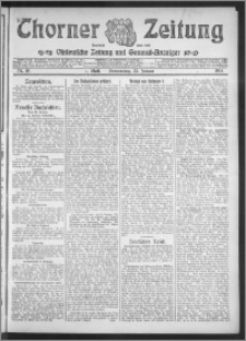 Thorner Zeitung 1913, Nr. 19 1 Blatt