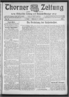 Thorner Zeitung 1913, Nr. 36 1 Blatt