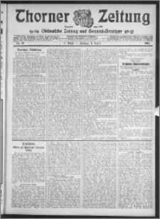 Thorner Zeitung 1913, Nr. 78 2 Blatt