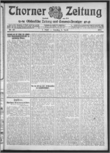 Thorner Zeitung 1913, Nr. 80 3 Blatt