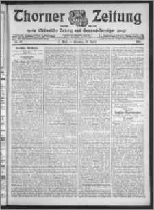 Thorner Zeitung 1913, Nr. 87 2 Blatt