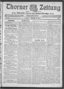 Thorner Zeitung 1913, Nr. 93 1 Blatt