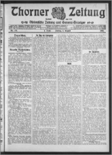 Thorner Zeitung 1913, Nr. 178 1 Blatt