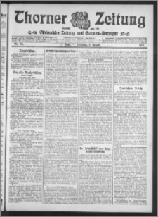 Thorner Zeitung 1913, Nr. 181 1 Blatt