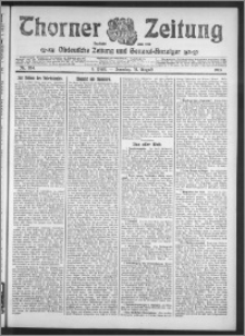 Thorner Zeitung 1913, Nr. 204 3 Blatt